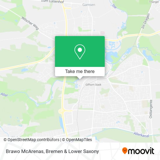 Brawo McArenas map