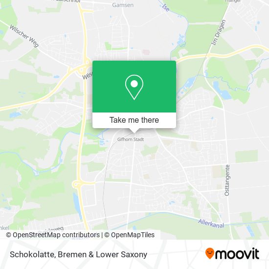 Schokolatte map