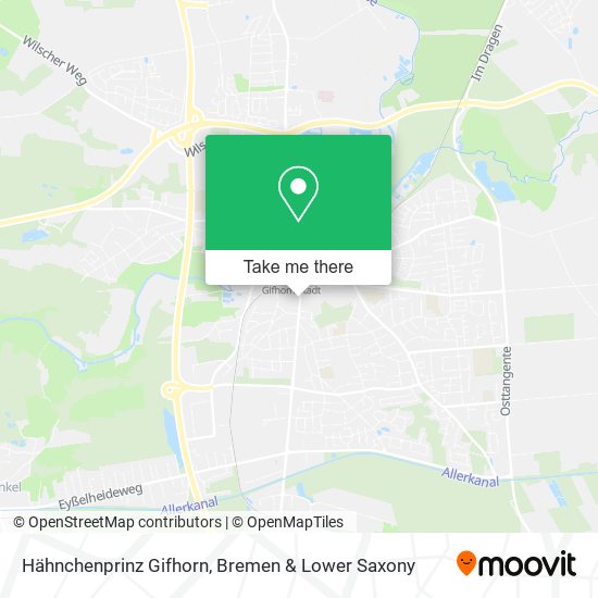 Hähnchenprinz Gifhorn map