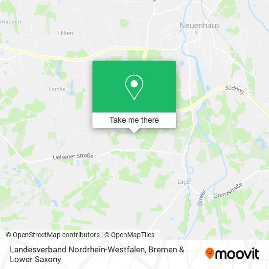Landesverband Nordrhein-Westfalen map
