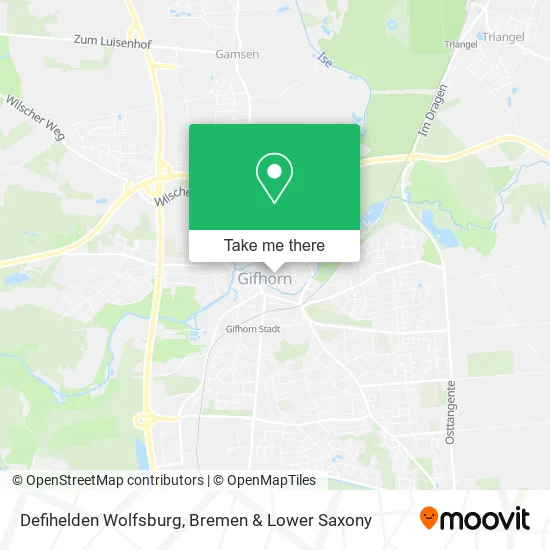 Defihelden Wolfsburg map