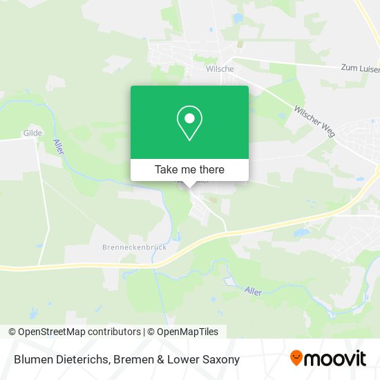 Blumen Dieterichs map