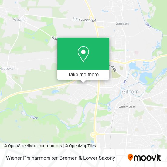 Wiener Philharmoniker map