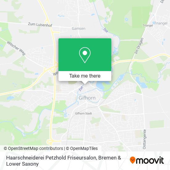 Haarschneiderei Petzhold Friseursalon map