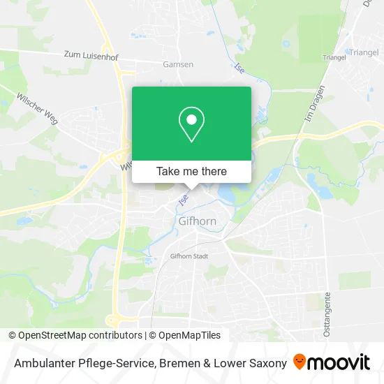 Карта Ambulanter Pflege-Service