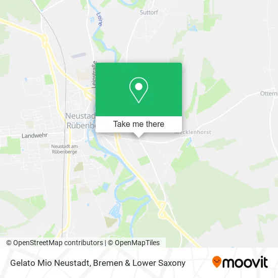 Gelato Mio Neustadt map
