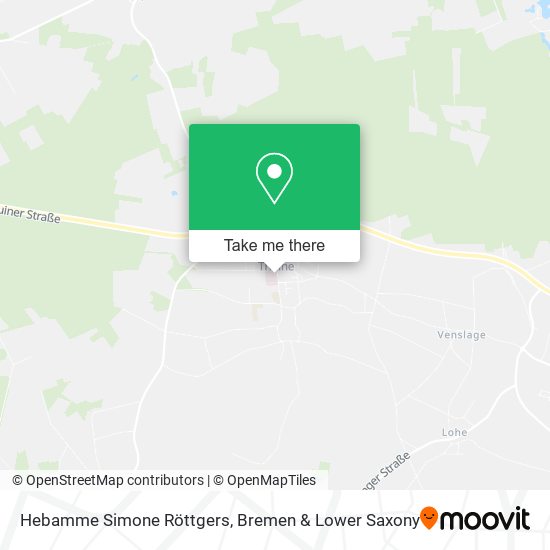 Hebamme Simone Röttgers map