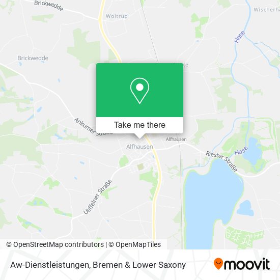 Aw-Dienstleistungen map