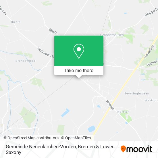 Gemeinde Neuenkirchen-Vörden map