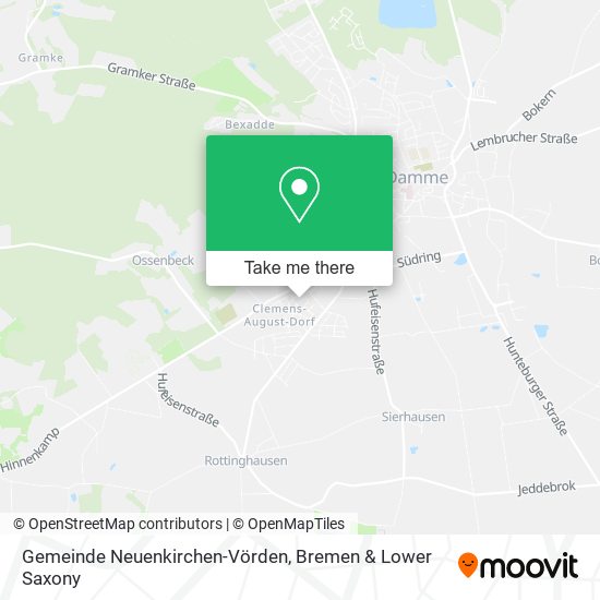Gemeinde Neuenkirchen-Vörden map