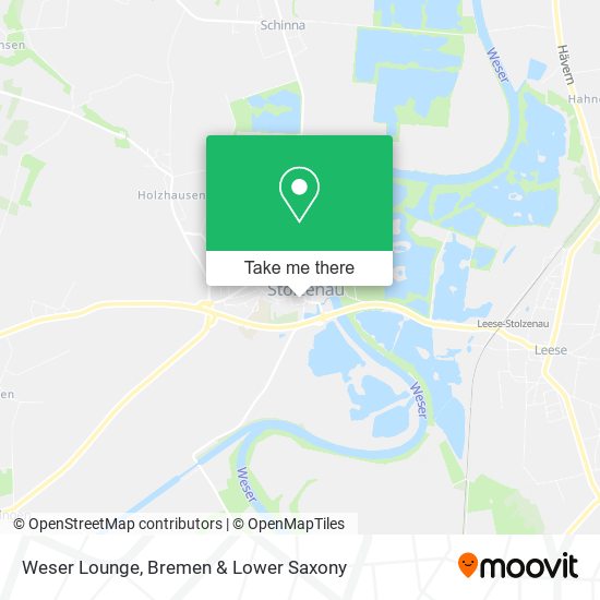 Weser Lounge map