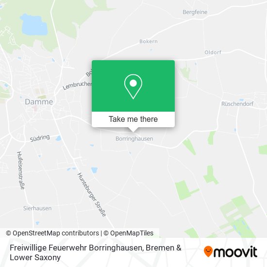 Freiwillige Feuerwehr Borringhausen map