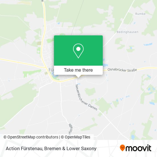 Action Fürstenau map