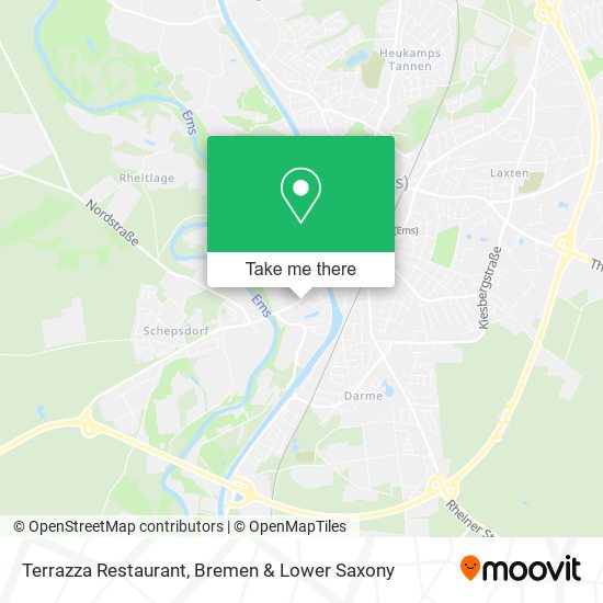 Terrazza Restaurant map