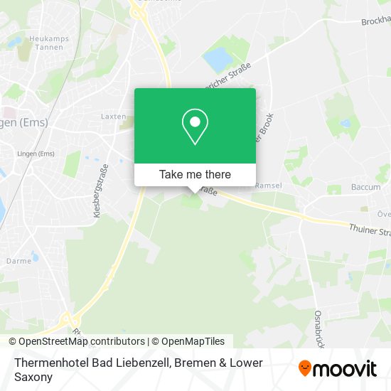 Thermenhotel Bad Liebenzell map