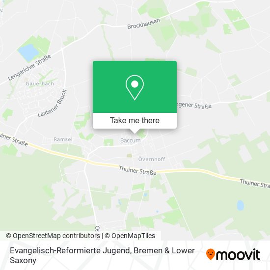 Evangelisch-Reformierte Jugend map