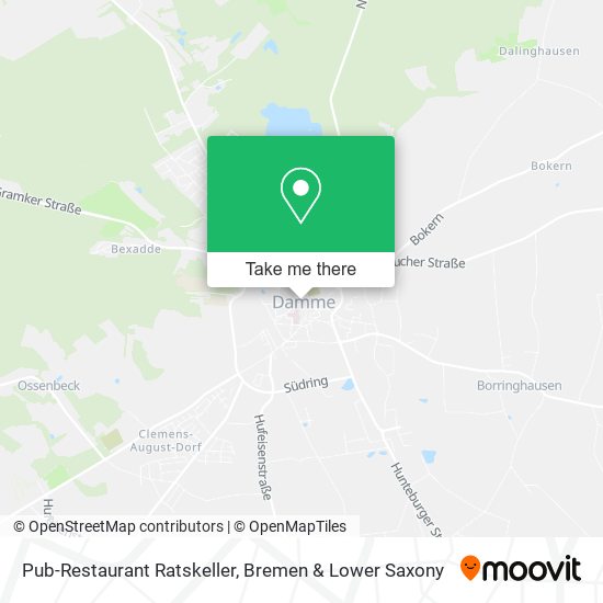 Pub-Restaurant Ratskeller map