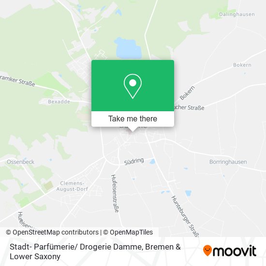 Stadt- Parfümerie/ Drogerie Damme map