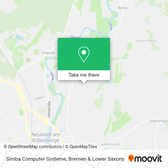 Simba Computer Systeme map