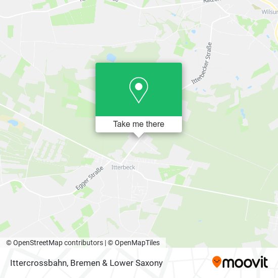 Ittercrossbahn map