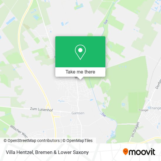 Villa Hentzel map