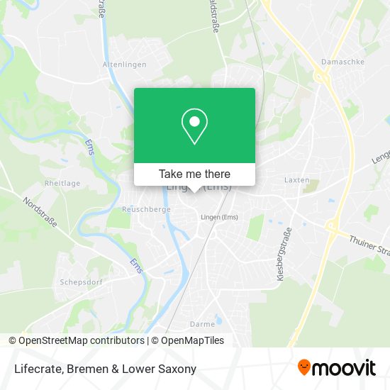 Lifecrate map