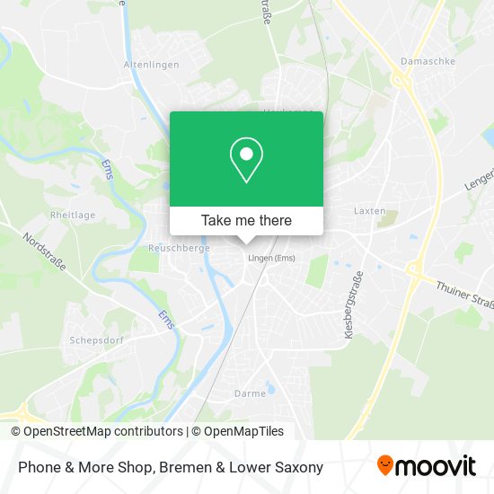 Phone & More Shop map