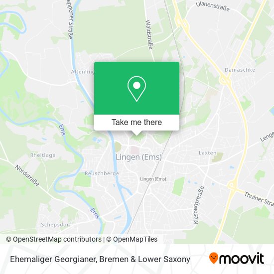 Ehemaliger Georgianer map