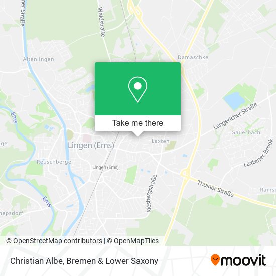 Christian Albe map