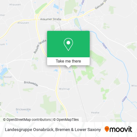 Landesgruppe Osnabrück map
