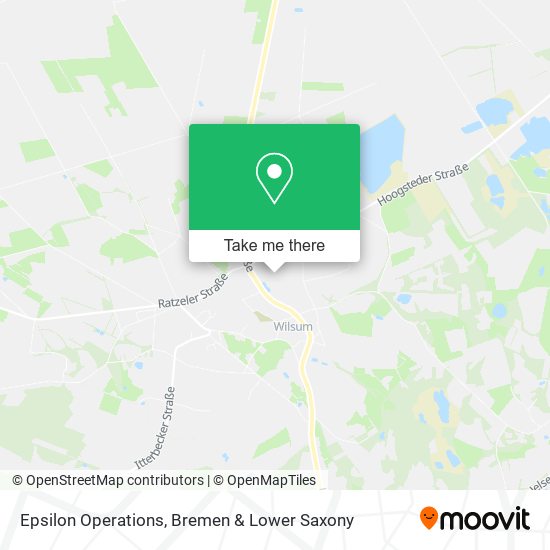 Epsilon Operations map