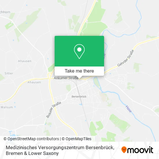 Карта Medizinisches Versorgungszentrum Bersenbrück