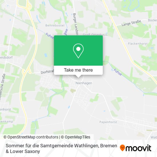 Sommer für die Samtgemeinde Wathlingen map