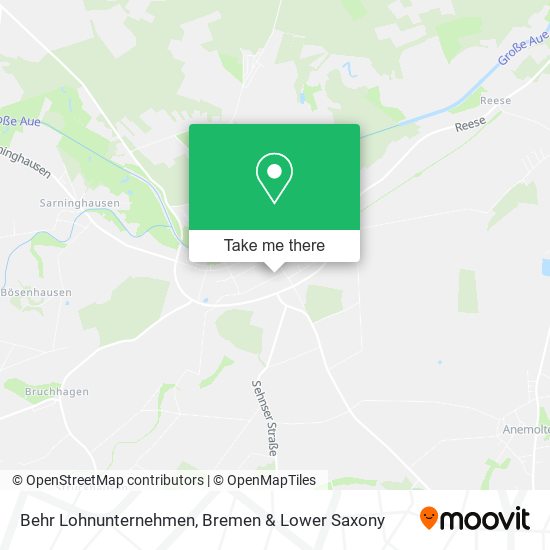Behr Lohnunternehmen map
