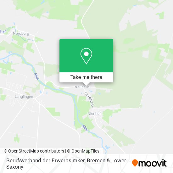 Berufsverband der Erwerbsimker map