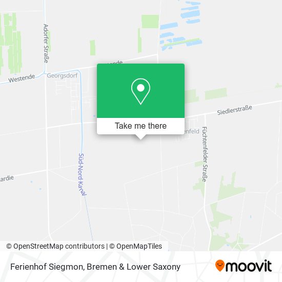 Ferienhof Siegmon map