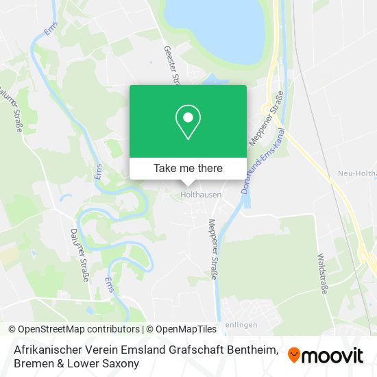 Afrikanischer Verein Emsland Grafschaft Bentheim map
