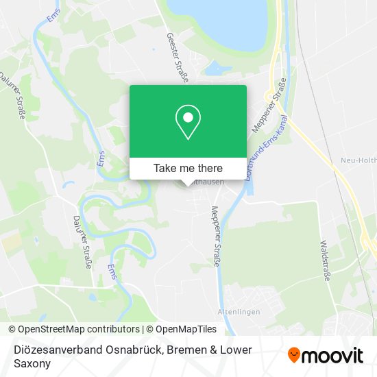Diözesanverband Osnabrück map