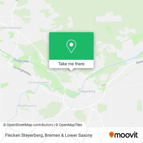 Flecken Steyerberg map