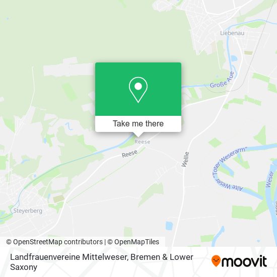 Landfrauenvereine Mittelweser map