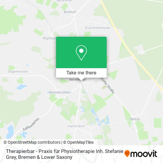 Therapierbar - Praxis für Physiotherapie Inh. Stefanie Grey map