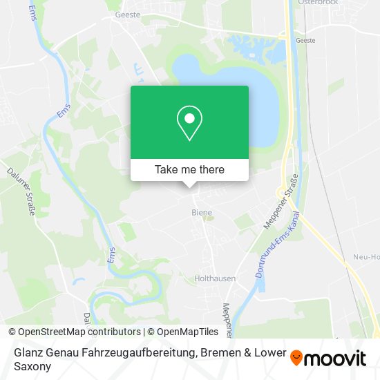 Glanz Genau Fahrzeugaufbereitung map