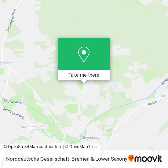 Norddeutsche Gesellschaft map