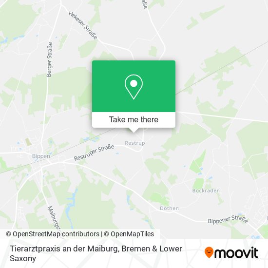 Tierarztpraxis an der Maiburg map