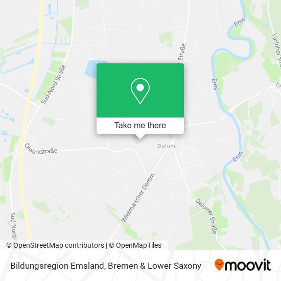 Bildungsregion Emsland map