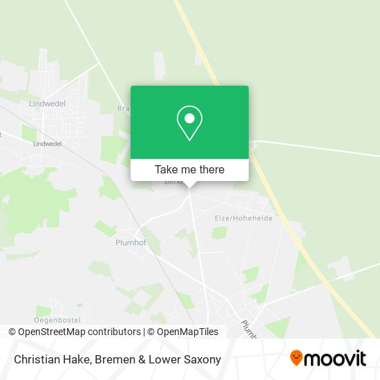 Christian Hake map