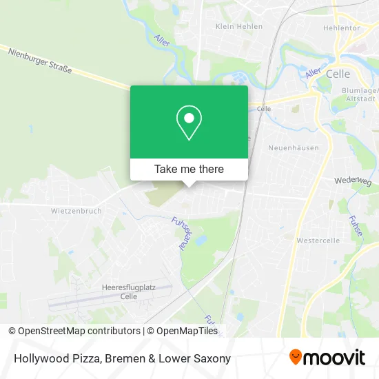 Карта Hollywood Pizza