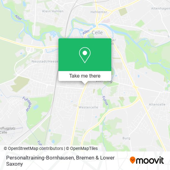 Карта Personaltraining-Bornhausen