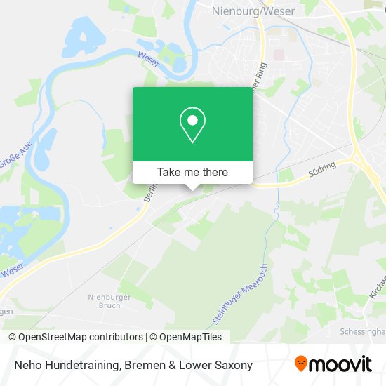 Neho Hundetraining map