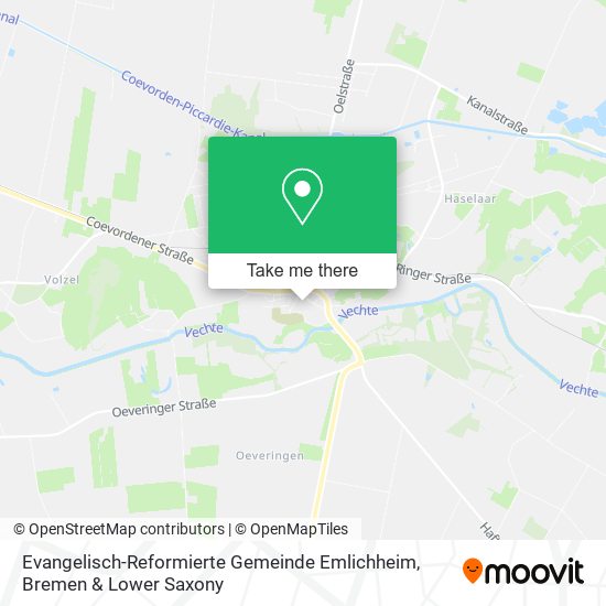 Evangelisch-Reformierte Gemeinde Emlichheim map